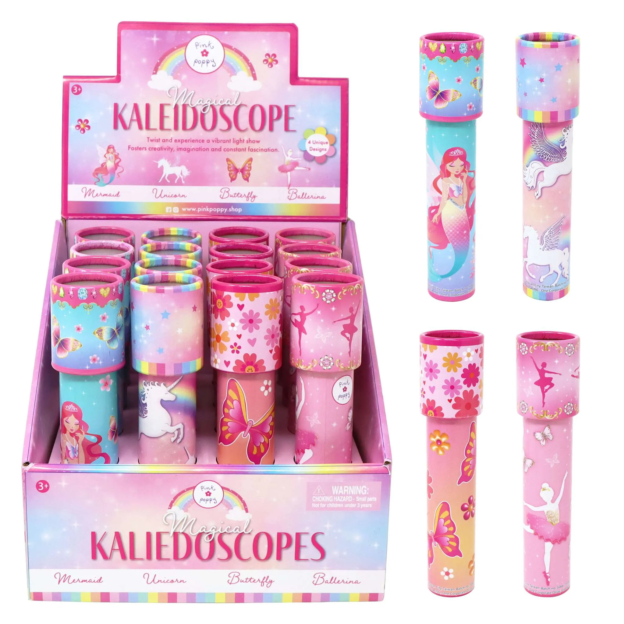 Pink Poppy Magical Kaleidoscopes 2023