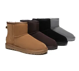 Premium Australian Sheepskin Boots Unisex Mini Classic Plus