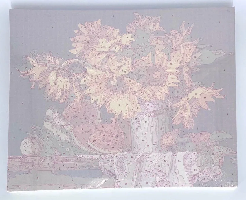 "Summer Table" Paint by Numbers Framed Kit 40x50cm