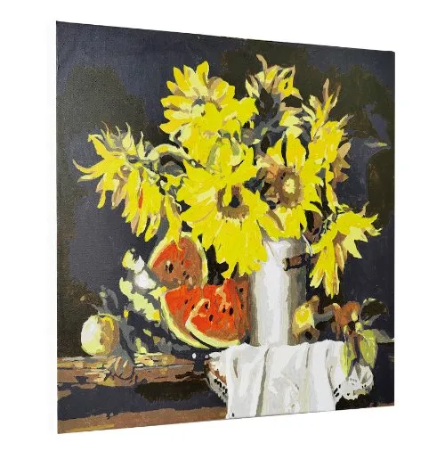 "Summer Table" Paint by Numbers Framed Kit 40x50cm