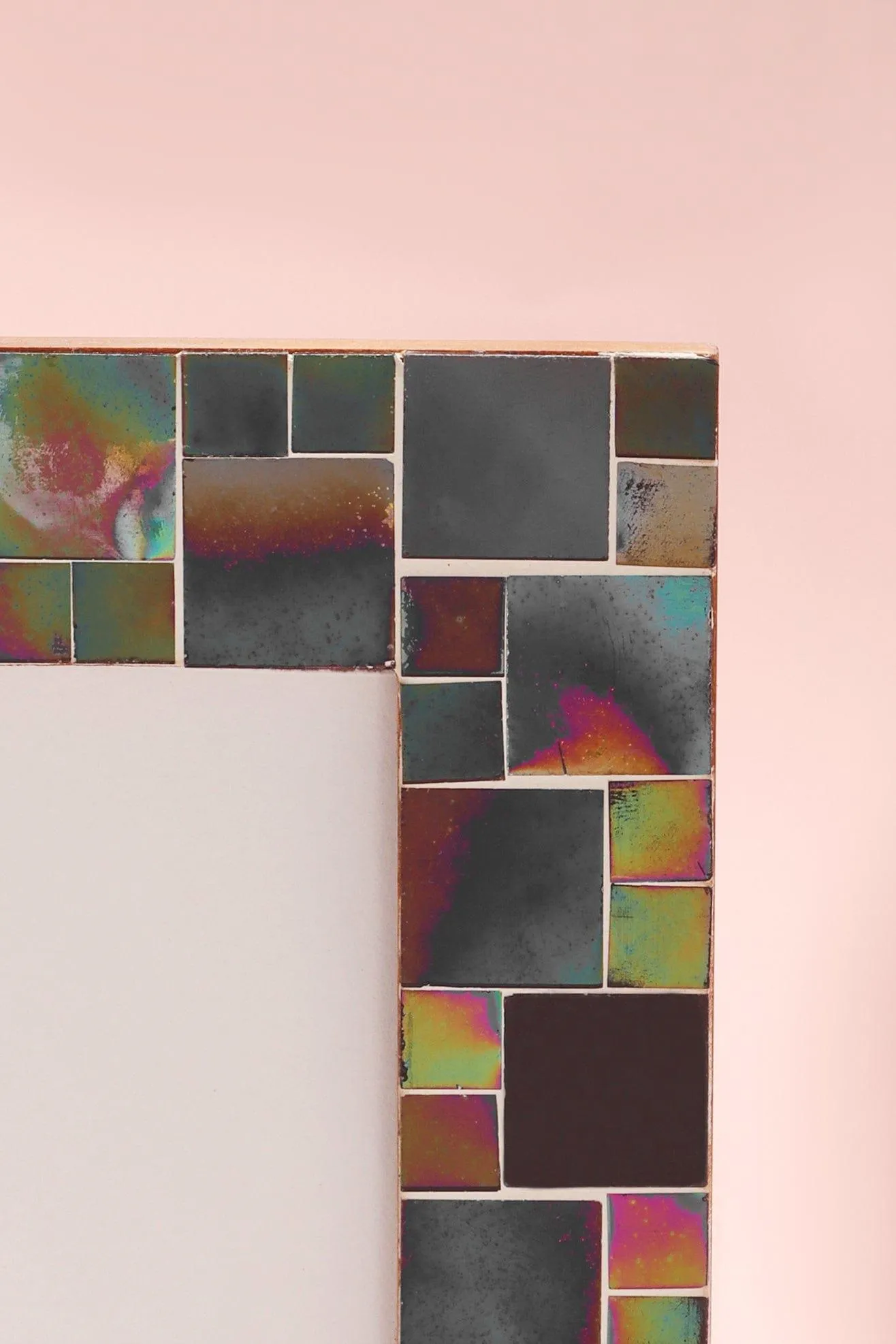 Rainbow Mosaic Effect Stylish Photo Frames