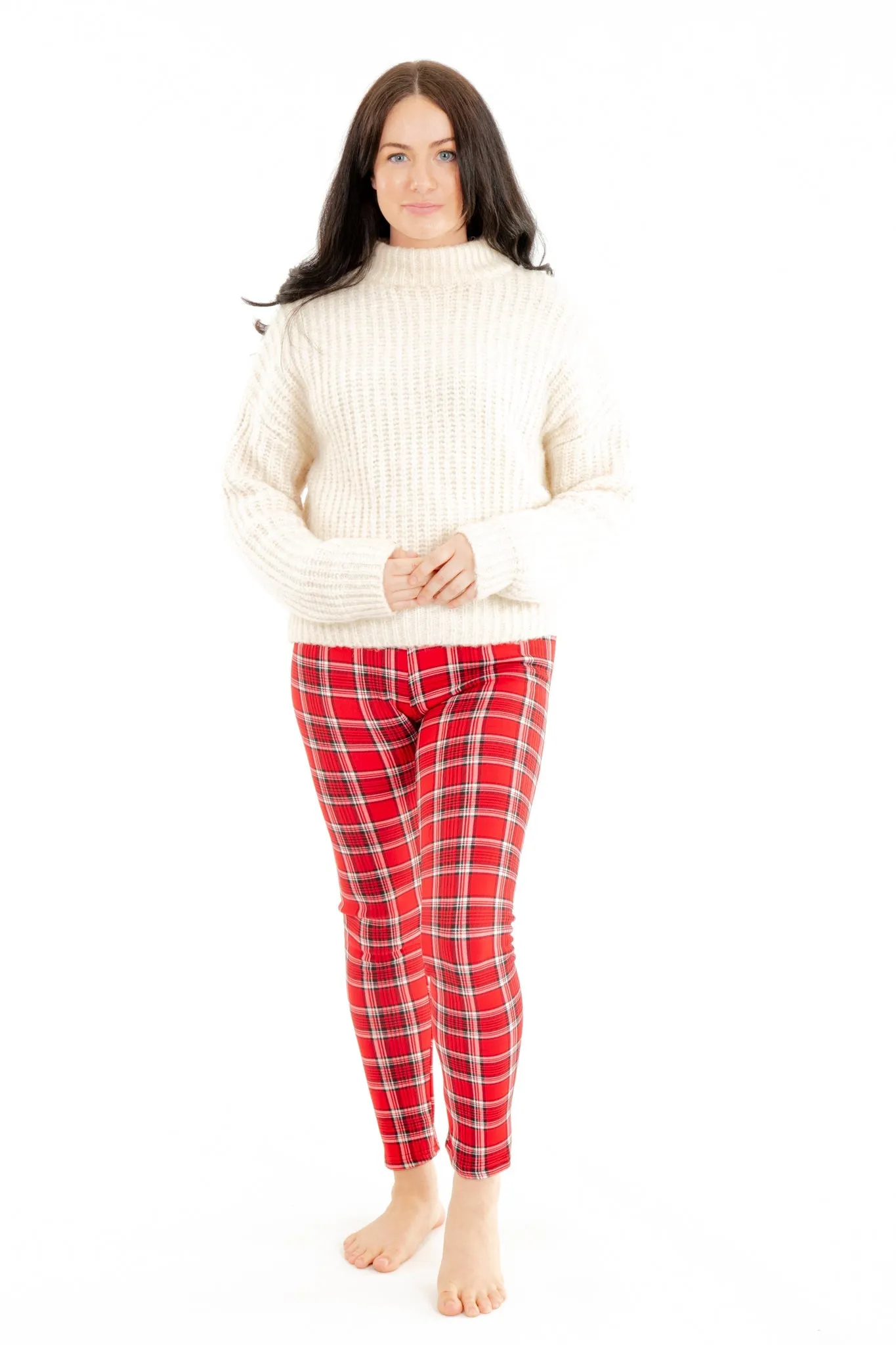 Red Checkers - Cozy Lined
