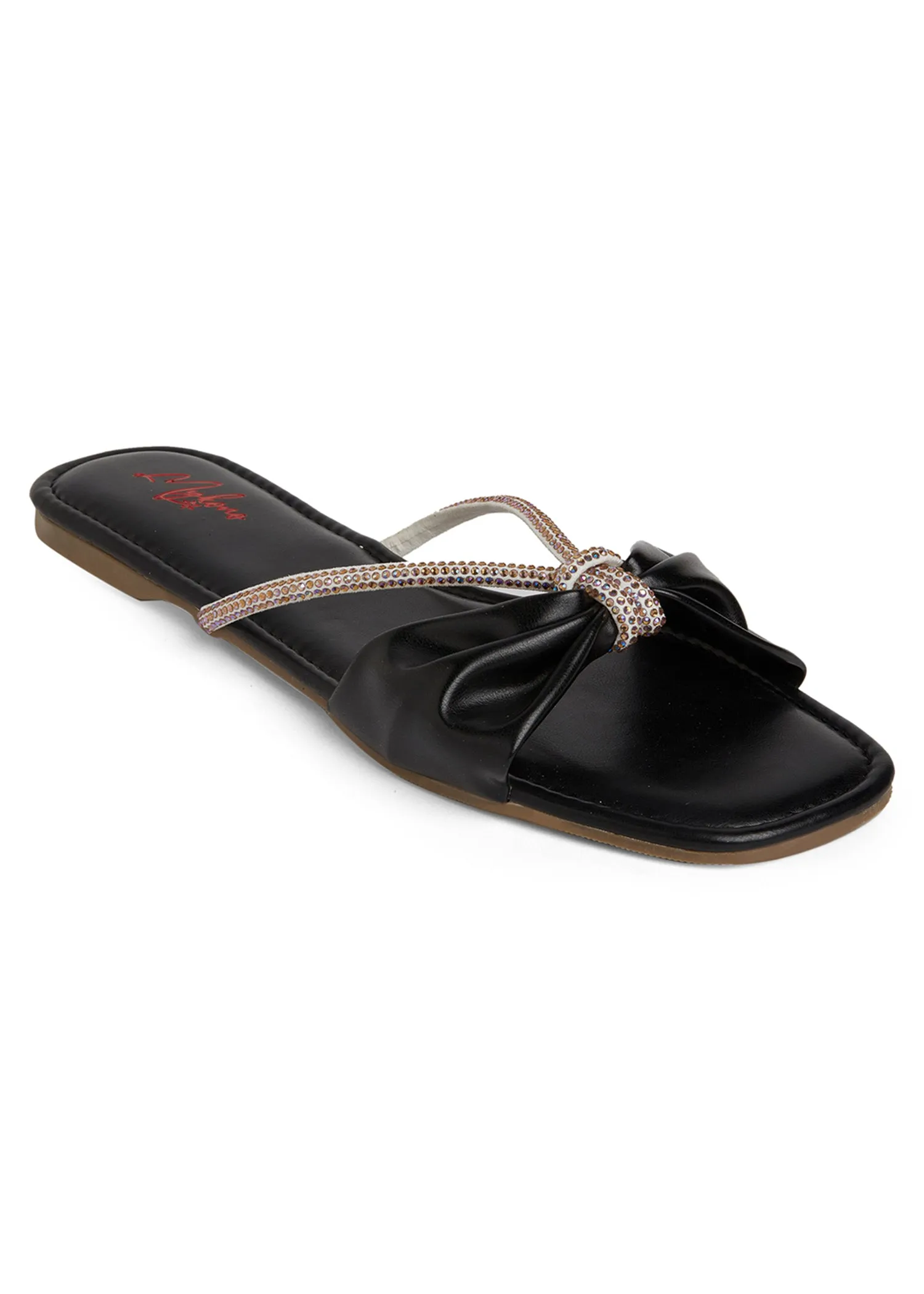 Sage Black Flats