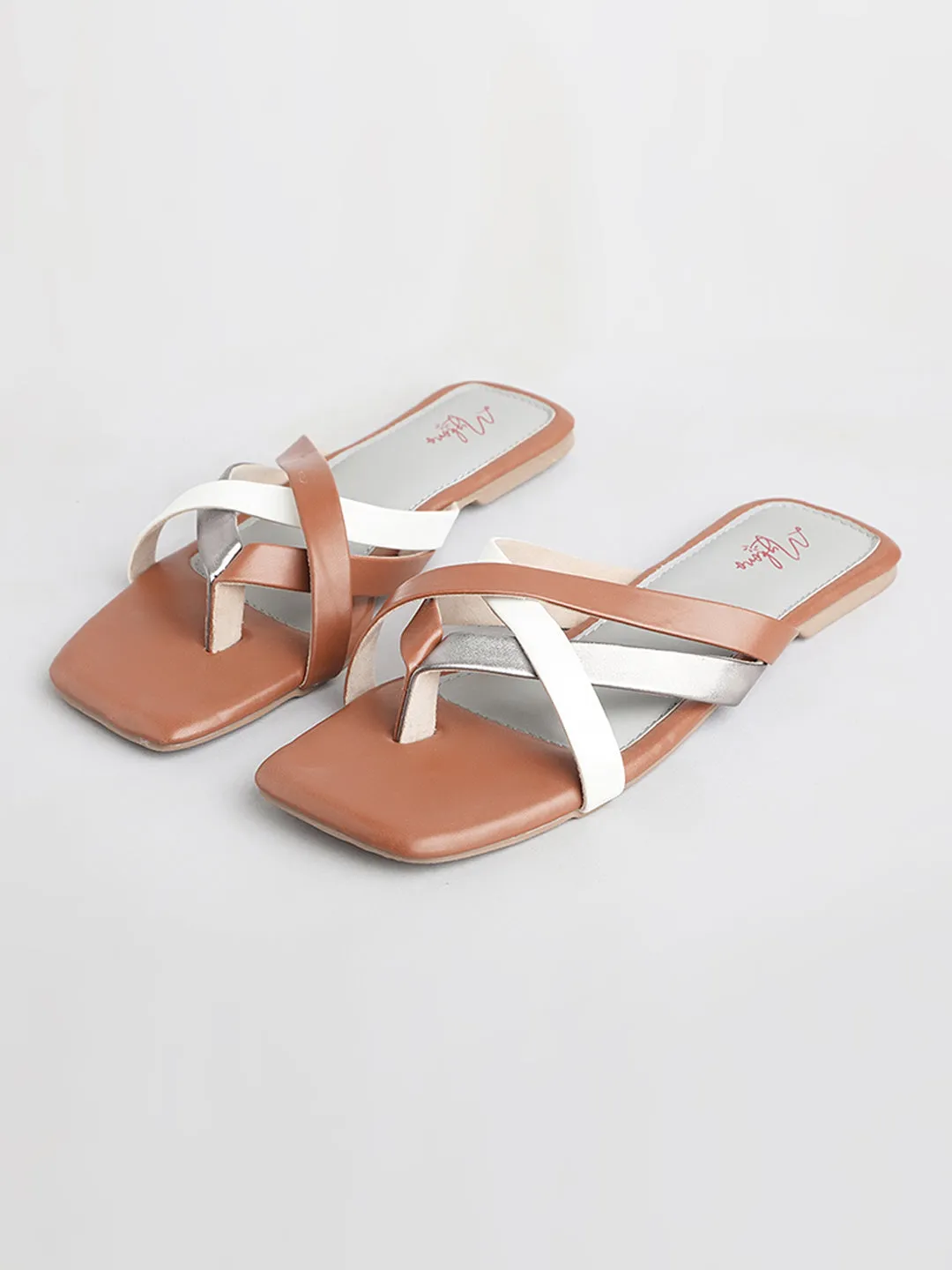 Serena Brown Flats