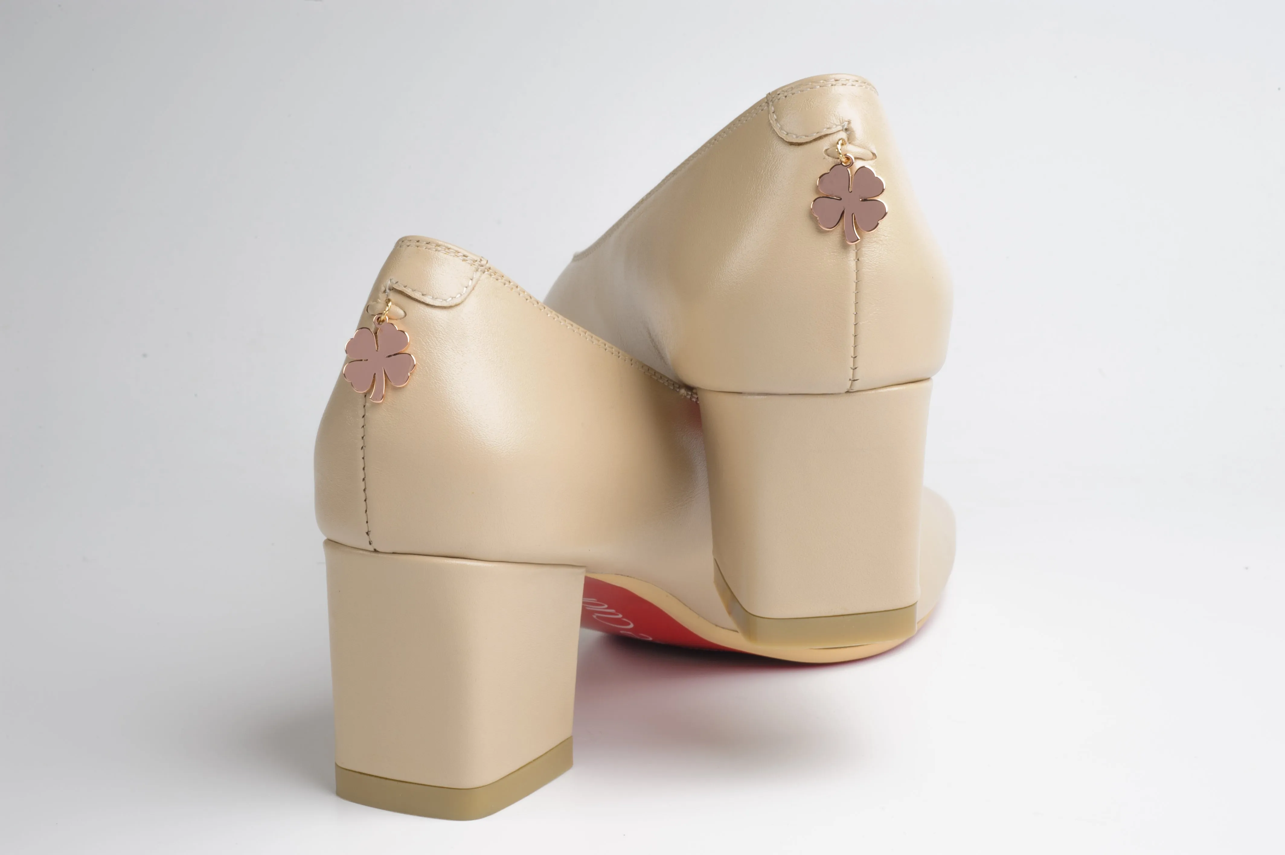 Shoeful Positivity 2" Chunky Heels - Regina Clover