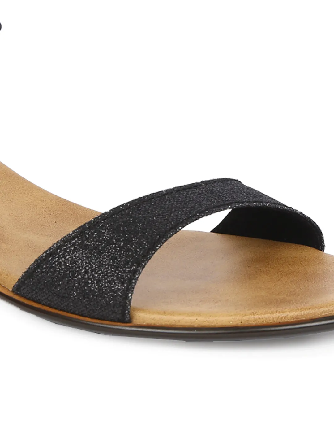 SOLES Classic Black Heels Sandals - Timeless Elegance for Any Outfit
