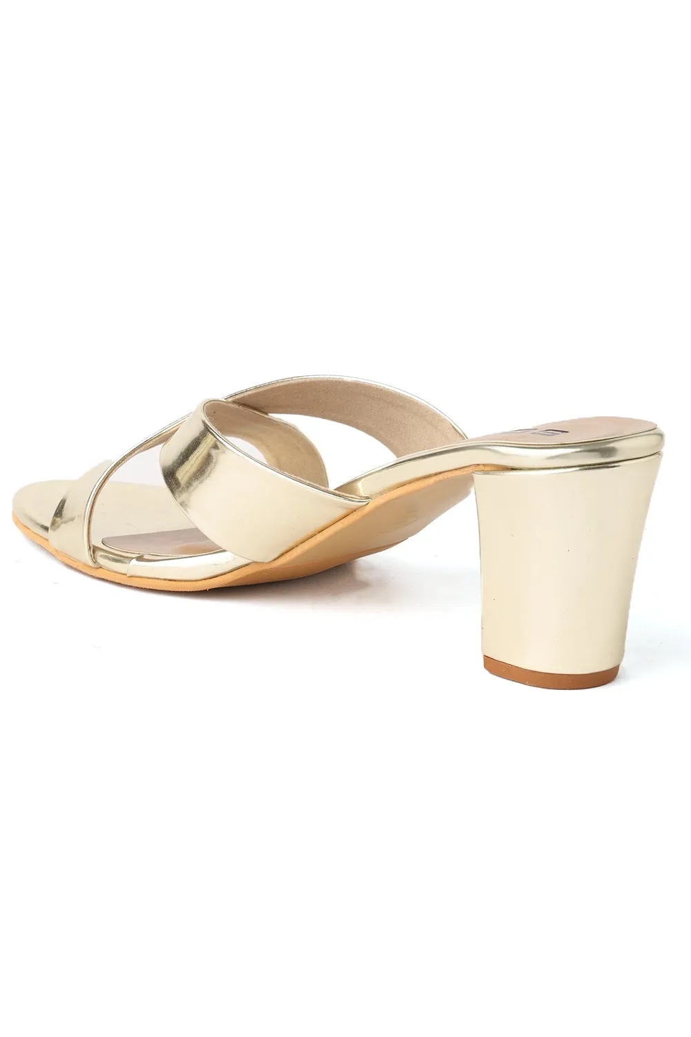 SOLES Gold Heels - Luxurious Elegance