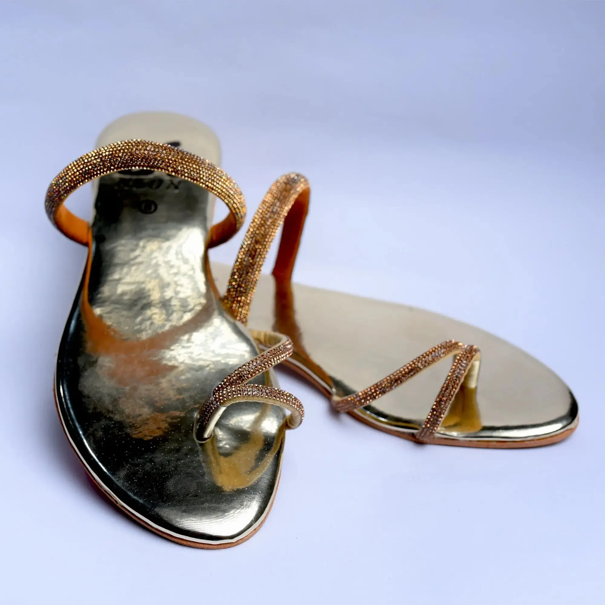 String Tie Flats Golden