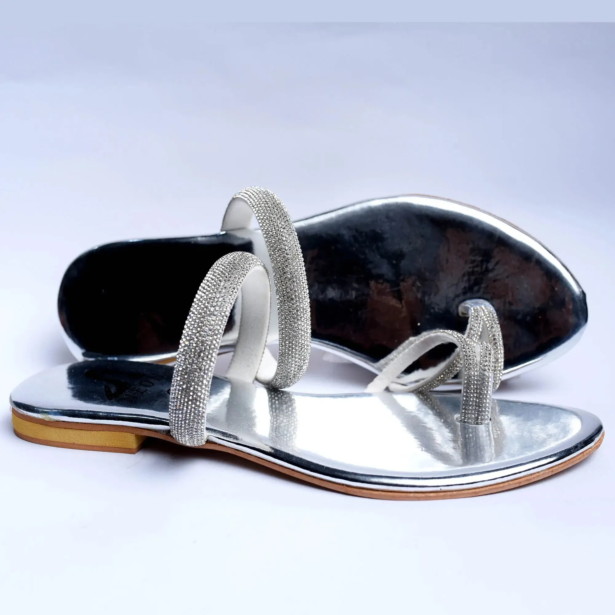 String Tie Flats Golden