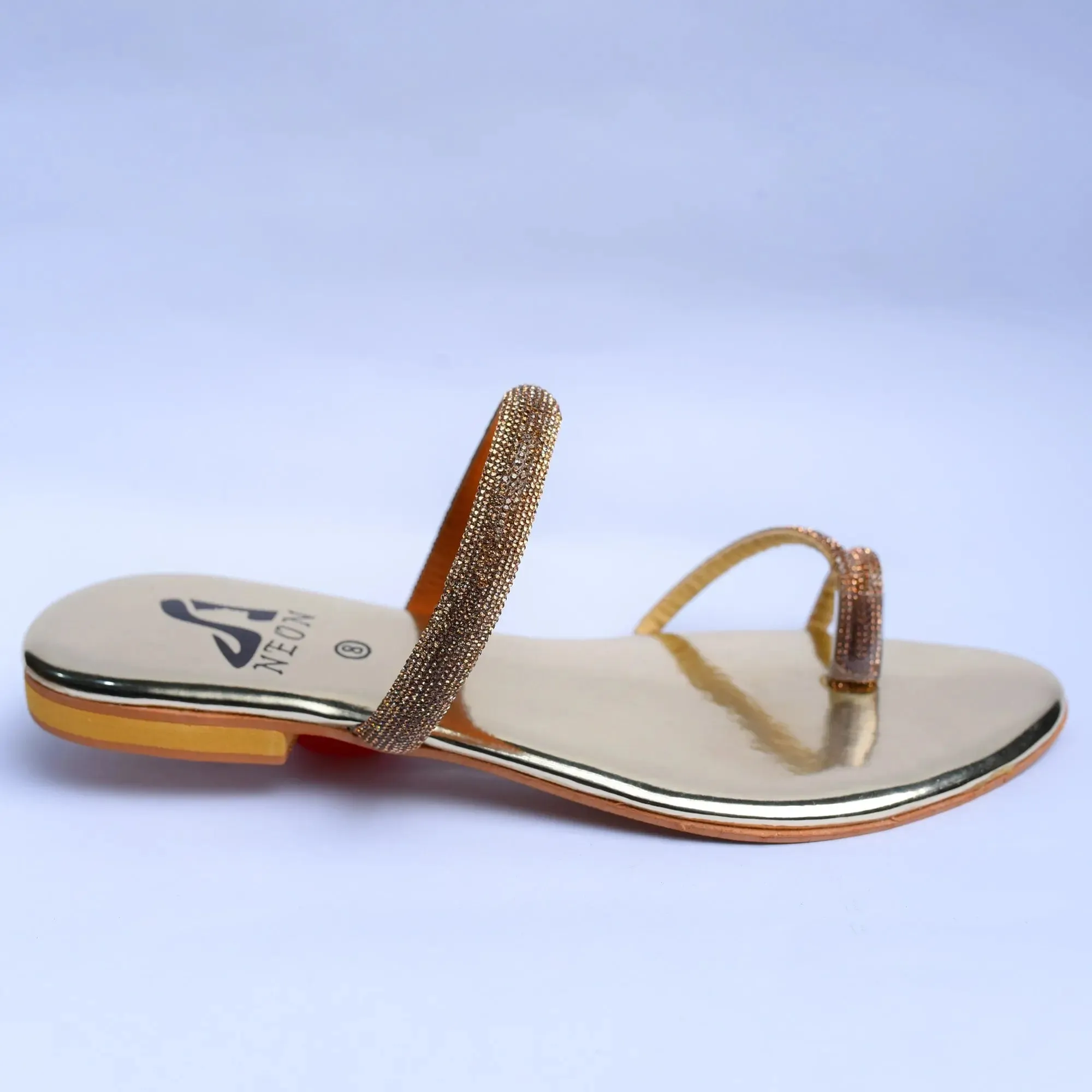 String Tie Flats Golden