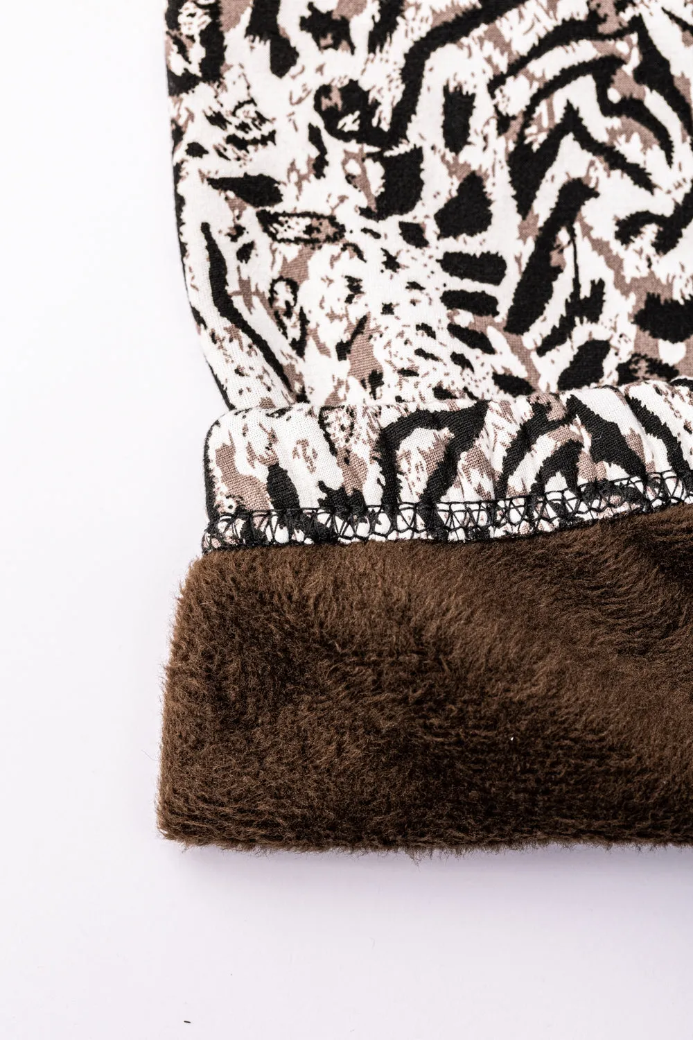 Tiger Print - Cozy Lined