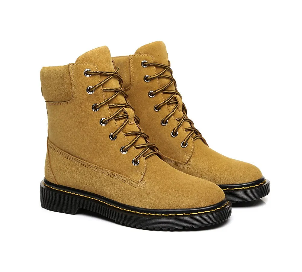 Women Explorer Chunky Lace Up Boots