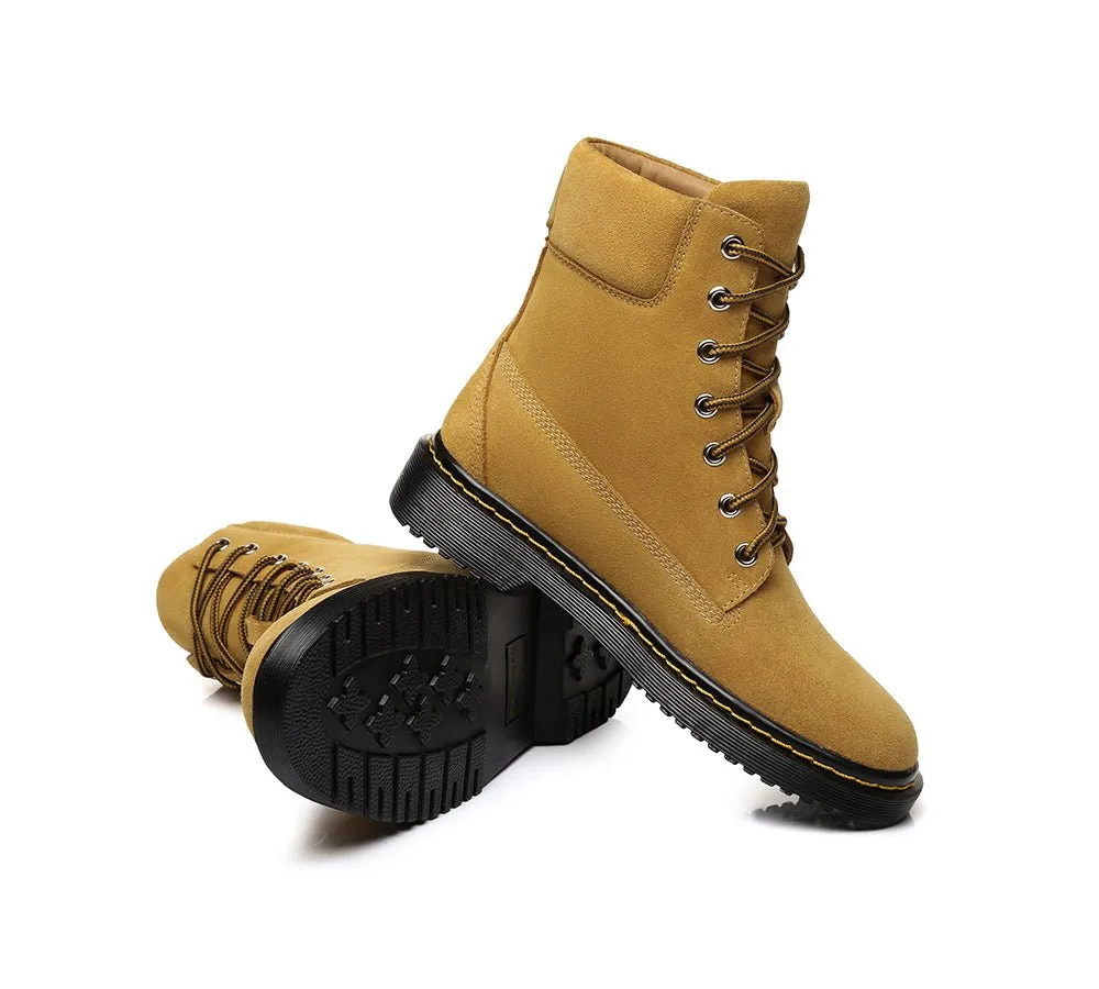 Women Explorer Chunky Lace Up Boots