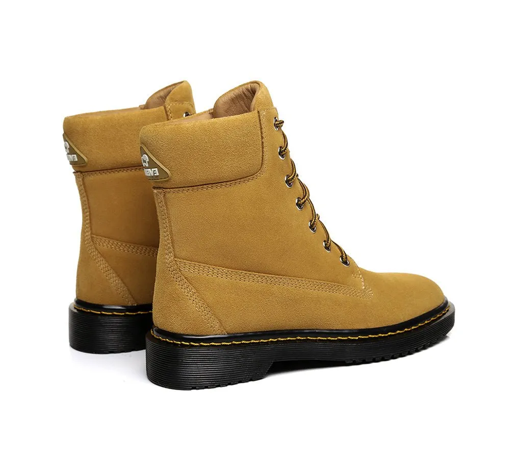 Women Explorer Chunky Lace Up Boots
