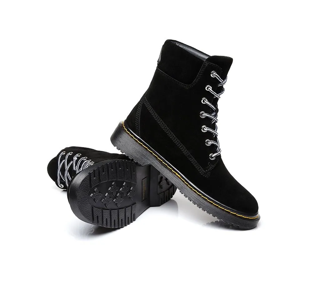 Women Explorer Chunky Lace Up Boots