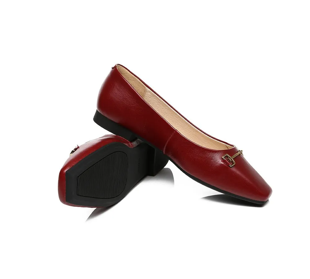 Women Leather Ballet Flats Olivia