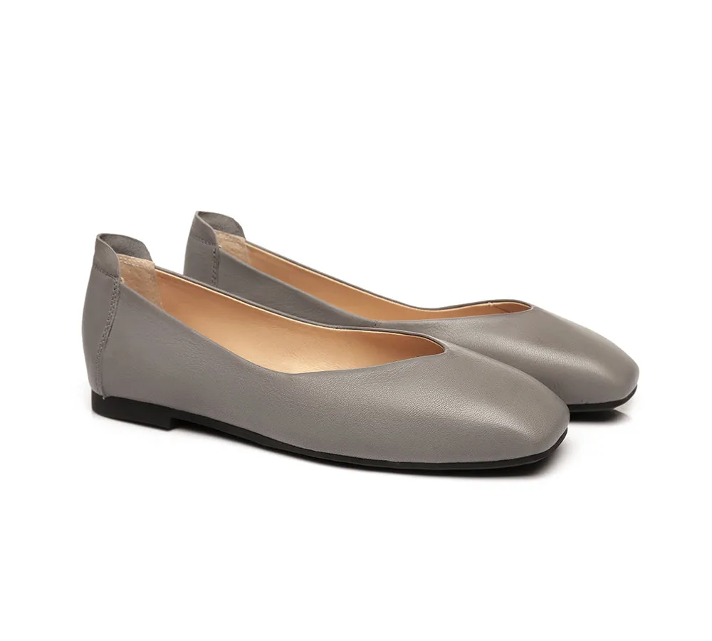Women Leather Flats Linda