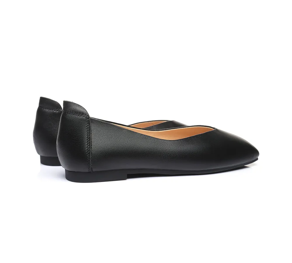 Women Leather Flats Linda