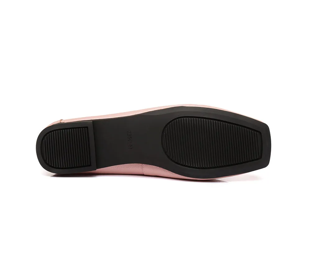 Women Leather Flats Linda