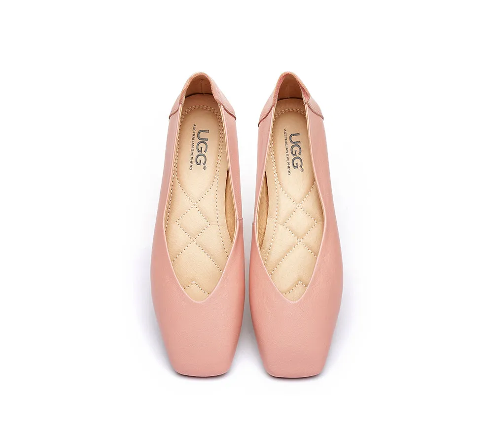 Women Leather Flats Linda
