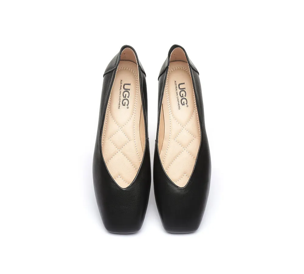 Women Leather Flats Linda