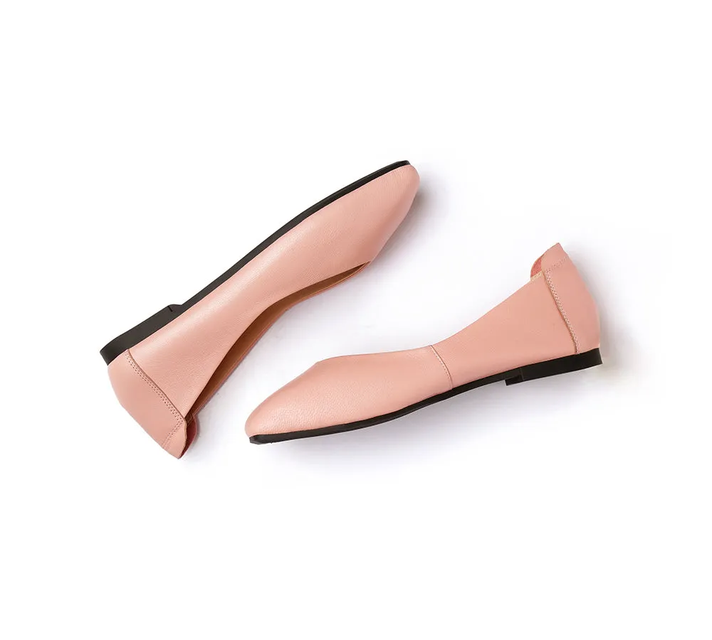 Women Leather Flats Linda