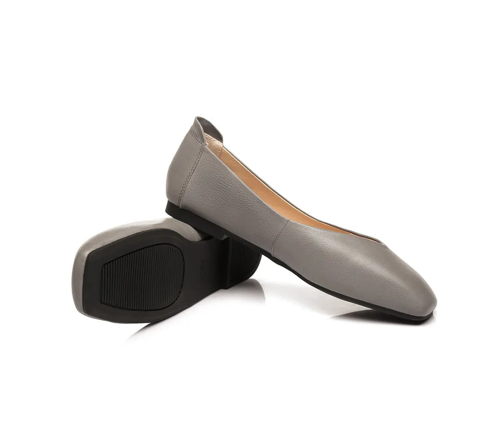 Women Leather Flats Linda