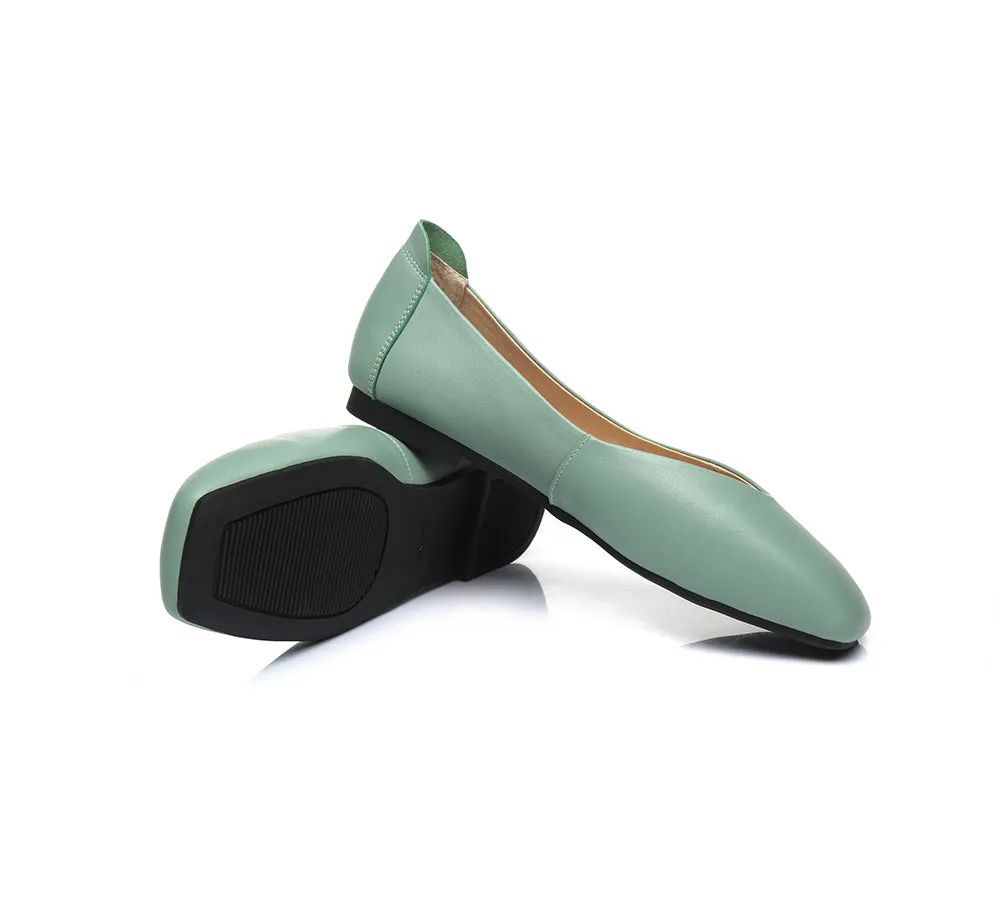 Women Leather Flats Linda