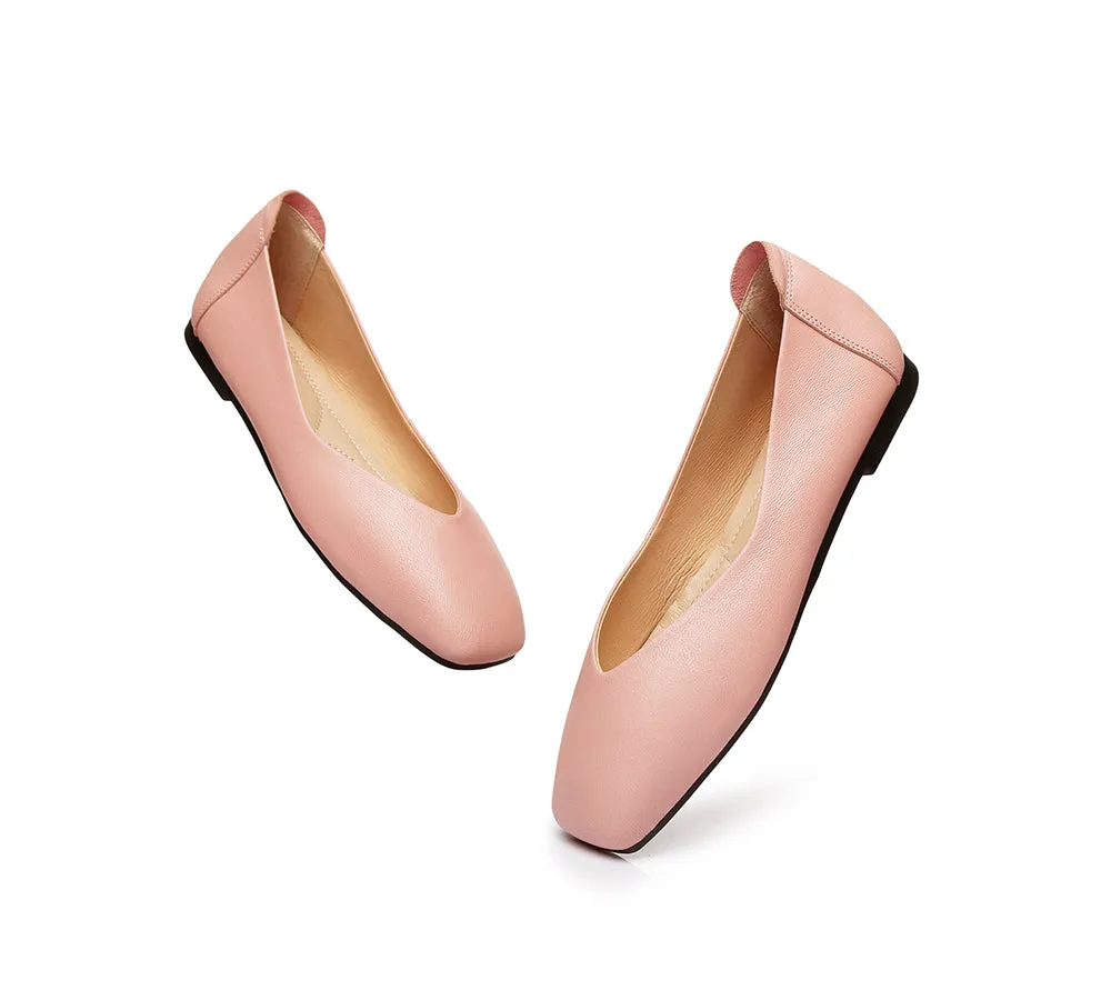 Women Leather Flats Linda