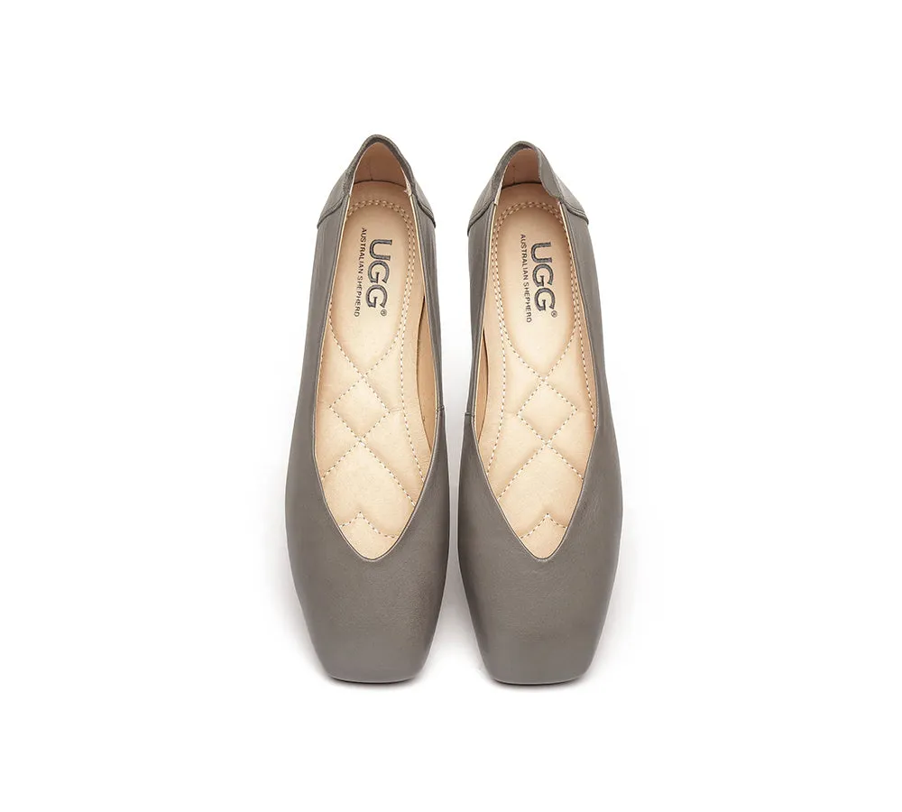 Women Leather Flats Linda