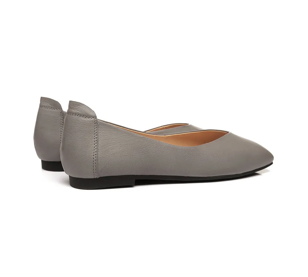 Women Leather Flats Linda