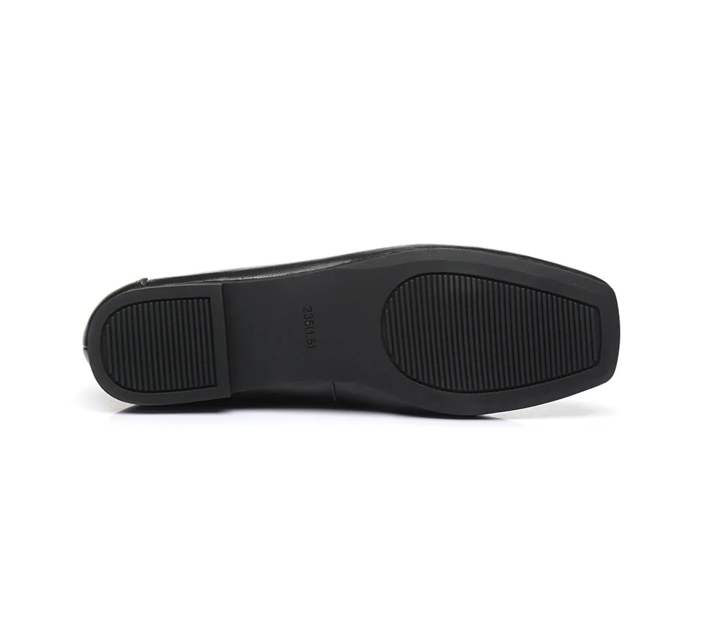 Women Leather Flats Linda