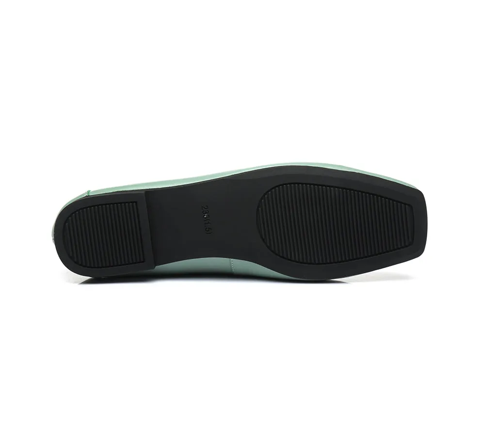 Women Leather Flats Linda