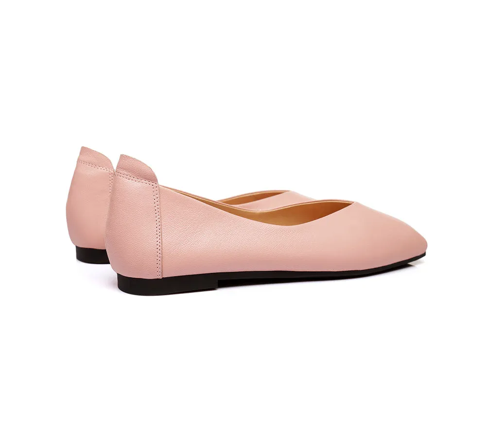 Women Leather Flats Linda