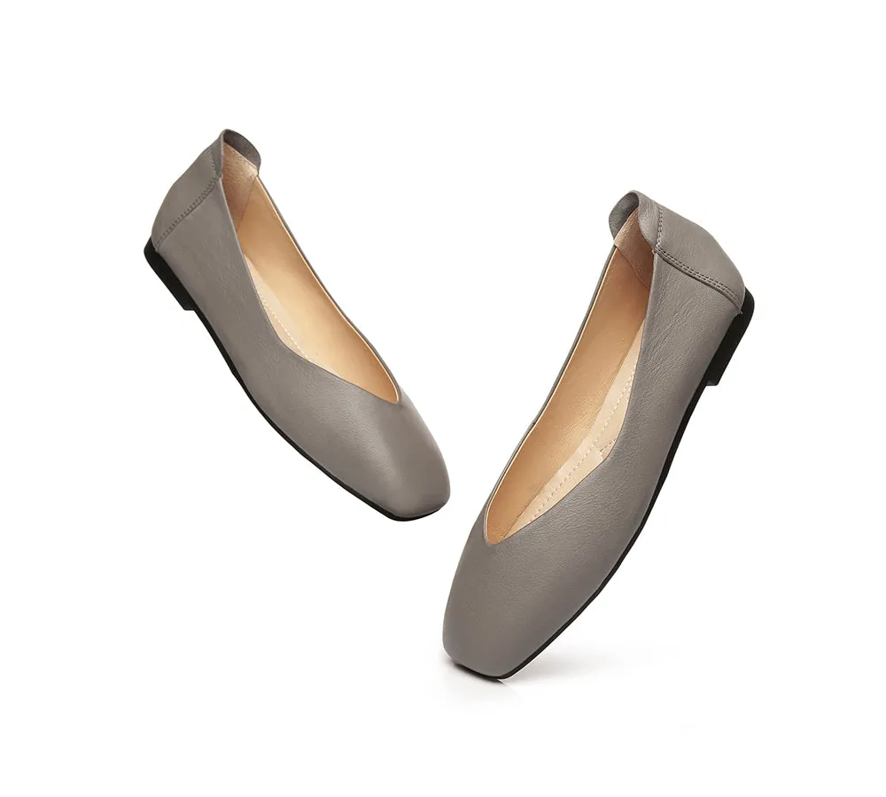 Women Leather Flats Linda