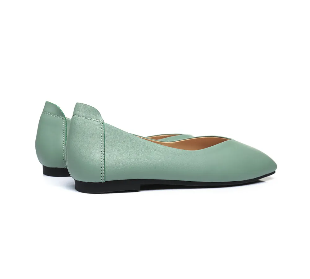 Women Leather Flats Linda